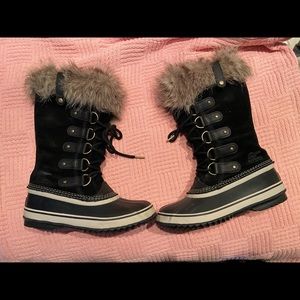 NEW - Sorel Winter Boots Joan of Artic black - Size 7